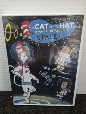 NIP The Cat in the Hat Knows a Lot About Space! DVD - Black, Blue, Red